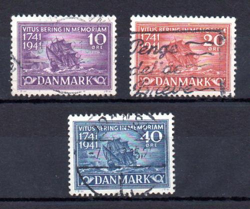 Dinamarca Año 1941 Nº Yvert 278/80 (o)